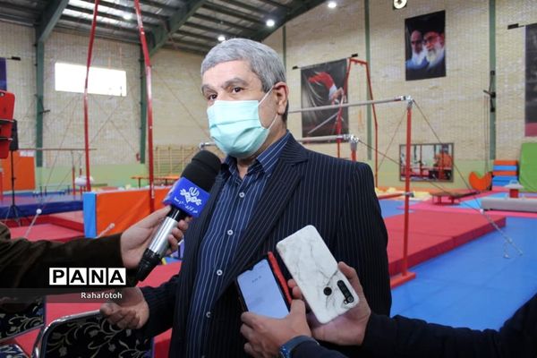  افتتاح سالن تخصصی ژیمناستیک بانو مصدقیان در  اصفهان