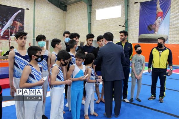  افتتاح سالن تخصصی ژیمناستیک بانو مصدقیان در  اصفهان