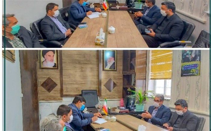 دیدار مدیر و معاونین آموزش و پرورش شهرستان چناران با بخشدار سیدآباد