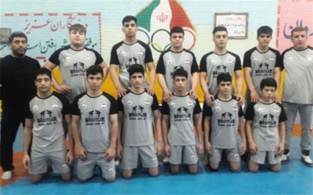 کسب عناوین و مدال‌های رنگارنگ توسط کشتی گیران نوجوان اسلامشهر