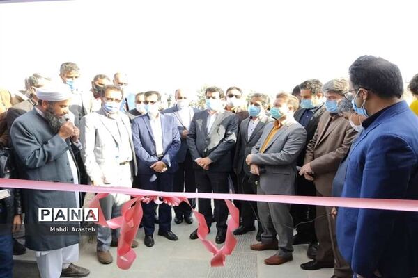 افتتاح آموزشگاه 6 کلاسه روستای طاغان شهرستان مرزی درمیان