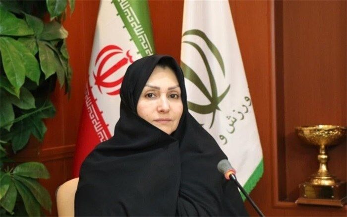 تجلیل معاون وزیر ورزش و جوانان از معاون ورزش بانوان اداره کل استان