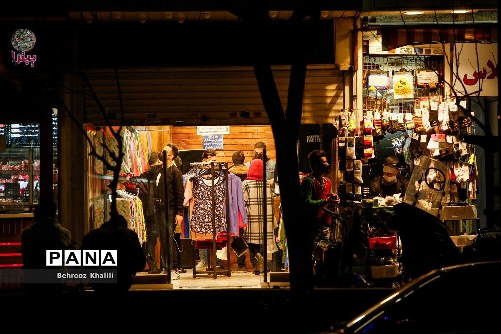 تهران بعد از ساعت 21 در وضعیت زرد کرونایی