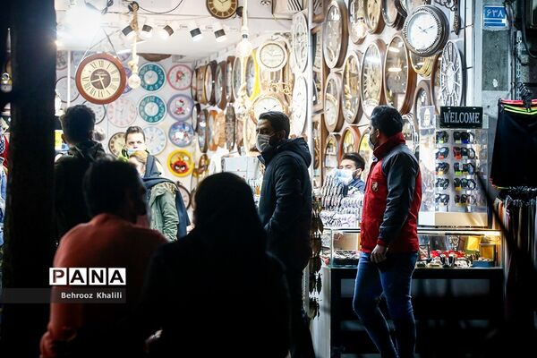 تهران بعد از ساعت 21 در وضعیت زرد کرونایی