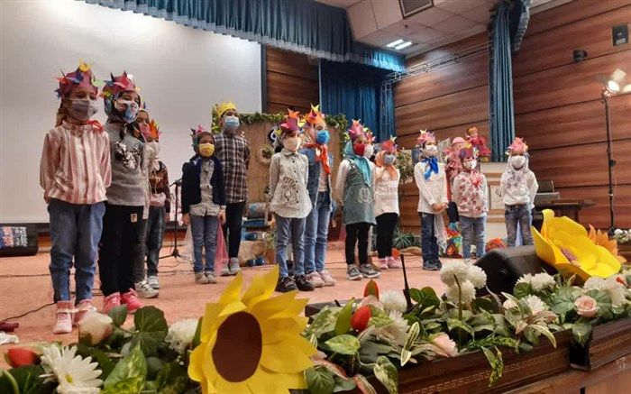 برگزاری جشنواره شادانه نوآموزان مقطع ابتدایی