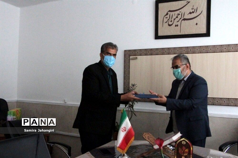 دیدار مدیرسازمان دانش‌آموزی خراسان جنوبی با معاون پرورشی، فرهنگی اداره‌کل آموزش و پرورش