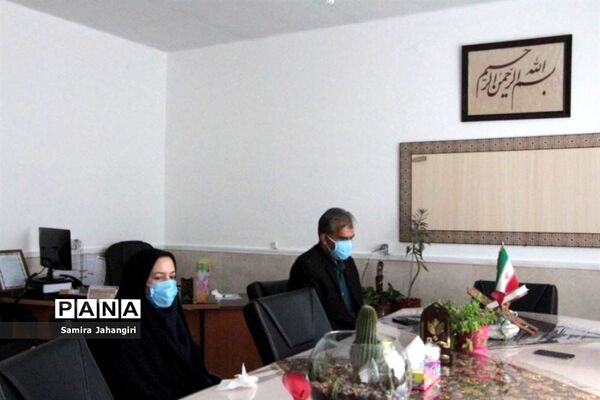 دیدار مدیرسازمان دانش‌آموزی خراسان جنوبی با معاون پرورشی، فرهنگی اداره‌کل آموزش و پرورش