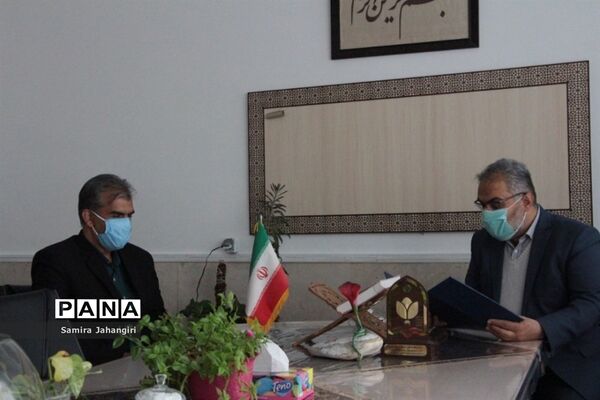 دیدار مدیرسازمان دانش‌آموزی خراسان جنوبی با معاون پرورشی، فرهنگی اداره‌کل آموزش و پرورش