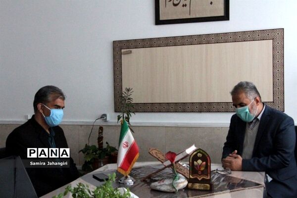 دیدار مدیرسازمان دانش‌آموزی خراسان جنوبی با معاون پرورشی، فرهنگی اداره‌کل آموزش و پرورش