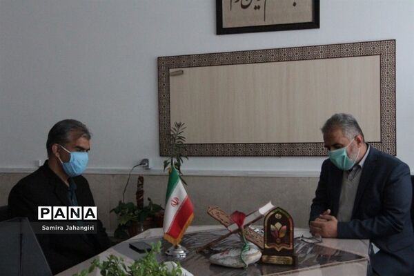 دیدار مدیرسازمان دانش‌آموزی خراسان جنوبی با معاون پرورشی، فرهنگی اداره‌کل آموزش و پرورش