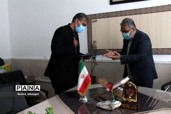دیدار مدیرسازمان دانش‌آموزی خراسان جنوبی با معاون پرورشی، فرهنگی اداره‌کل آموزش و پرورش
