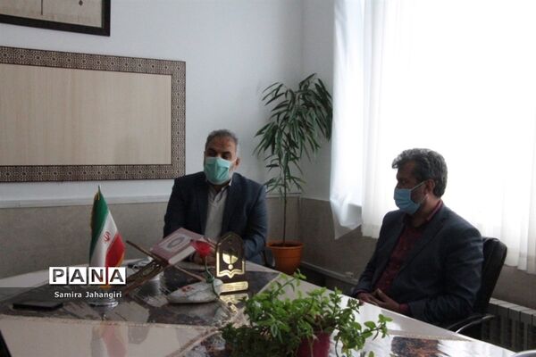 دیدار مدیرسازمان دانش‌آموزی خراسان جنوبی با معاون پرورشی، فرهنگی اداره‌کل آموزش و پرورش