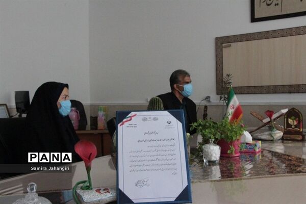 دیدار مدیرسازمان دانش‌آموزی خراسان جنوبی با معاون پرورشی، فرهنگی اداره‌کل آموزش و پرورش