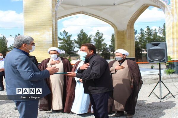 افتتاح یادمان شهدای گمنام دانشگاه صنعتی بیرجند