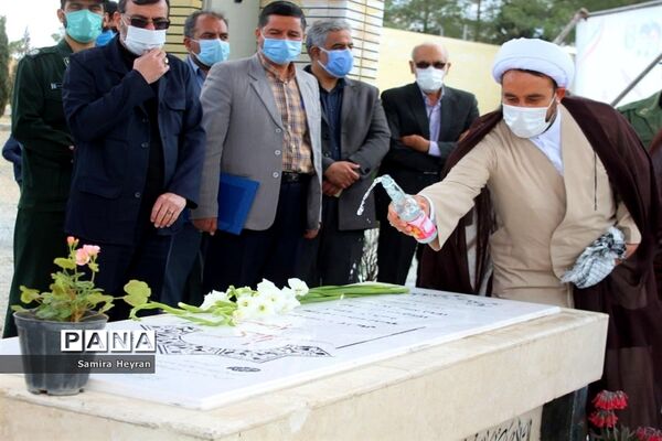 افتتاح یادمان شهدای گمنام دانشگاه صنعتی بیرجند