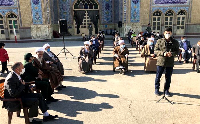 مراسم اعزام کاروان‌های مجازی راهیان نور درشهرستان پاکدشت
