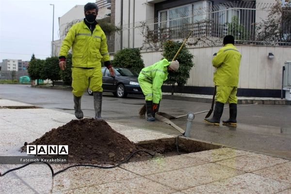 افتتاح پارک محله‌ای «مدافعان سلامت» در ساری