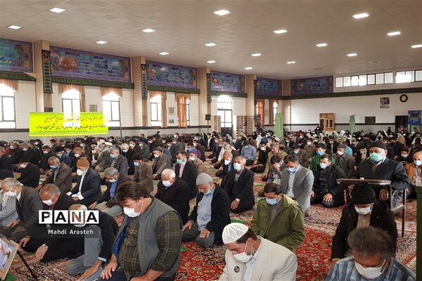 برگزاری سی و ششمین نمازجمعه سال1399درشهرستان خوسف