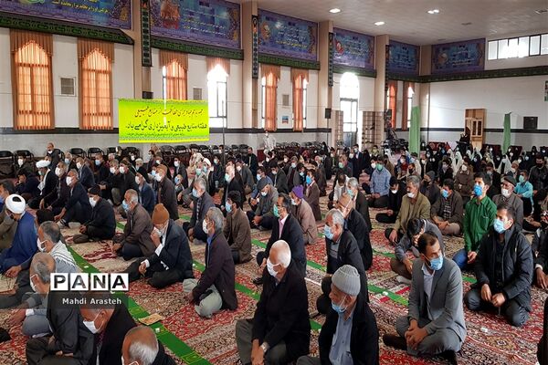 برگزاری سی و ششمین نمازجمعه سال1399درشهرستان خوسف