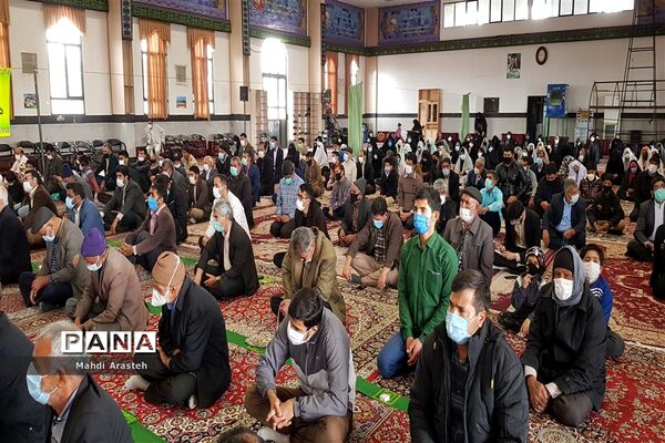 برگزاری سی و ششمین نمازجمعه سال1399درشهرستان خوسف