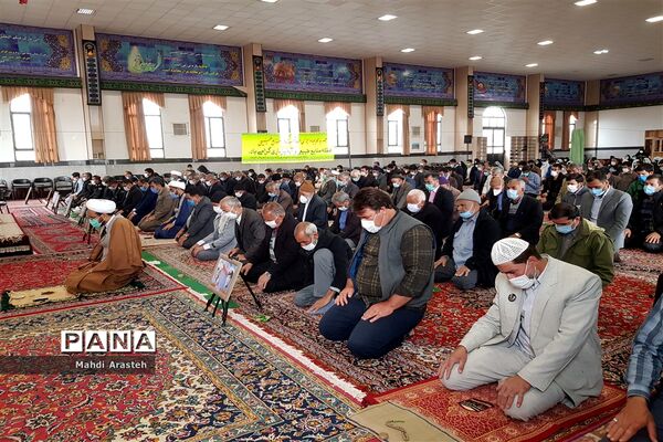 برگزاری سی و ششمین نمازجمعه سال1399درشهرستان خوسف