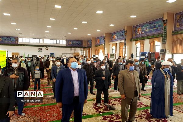 برگزاری سی و ششمین نمازجمعه سال1399درشهرستان خوسف