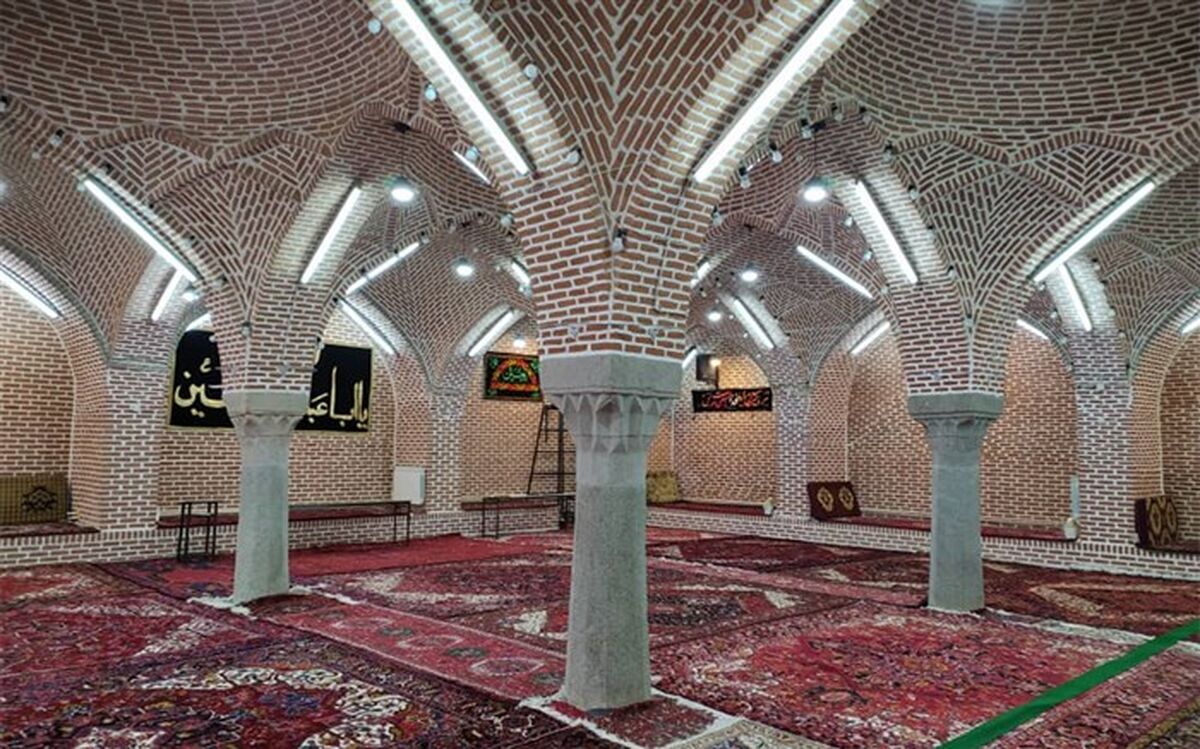 حفاظت و مرمت مسجد خلخالی بازار جهانی تبریز