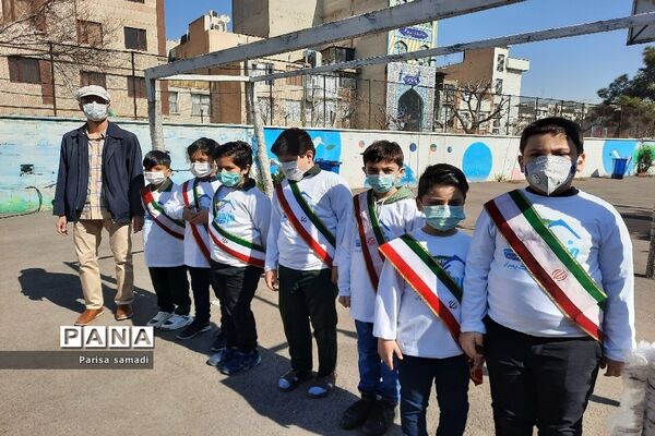 آیین جشن نیکوکاری در دبستان فرهنگ منطقه ۱۳