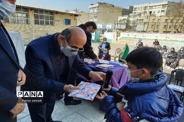 آیین جشن نیکوکاری در دبستان فرهنگ منطقه ۱۳