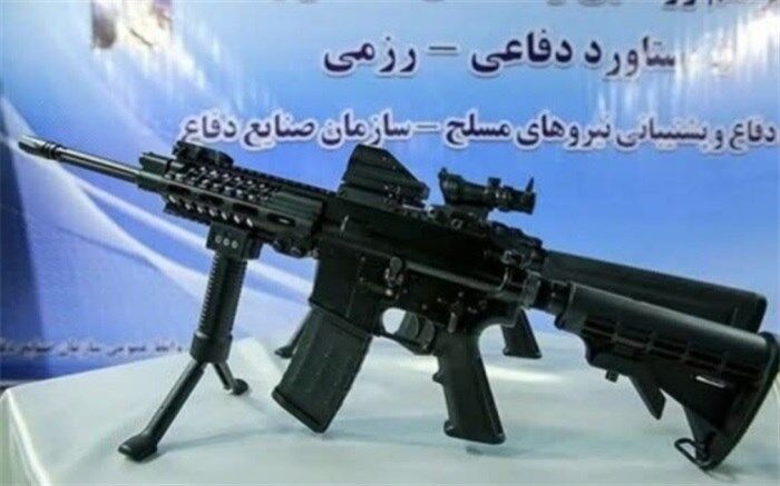 سلاح پیشرفته تهاجمی تمام ایرانی «مصاف» رونمایی شد