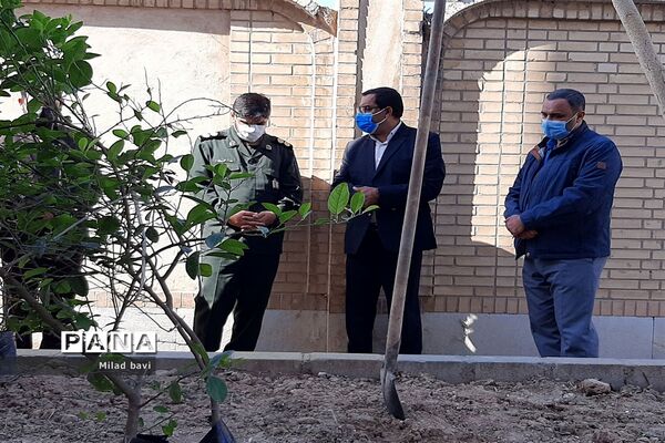 برگزاری آیین درختکاری در آموزش و پرورش کارون