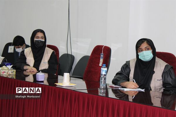 نشست  مدیرکل فرهنگی، هنری وزارت آموزش و پرورش با دانش‌‌آموزان خبرنگار مازندران