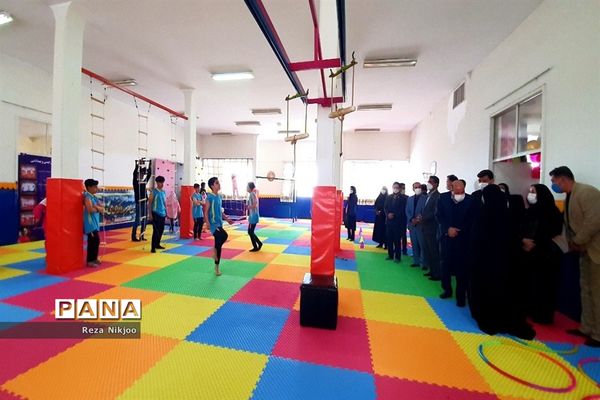 رونمایی از سالن ورزشی پویا در بهارستان یک