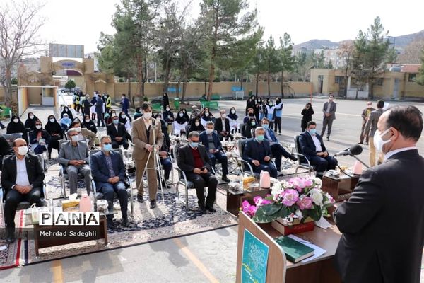 همایش استانی درختکاری توسط دانش آموزان ساعی در طرح ملی کوچ