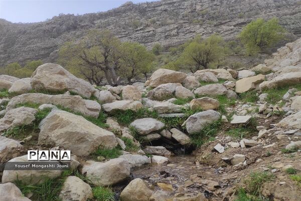 صعود فرهنگیان باغملک به قله ریز گر رشته کوه زاگرس