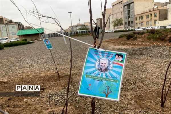 کاشت نهال ایثار به نیابت شهدا در روز شهدا