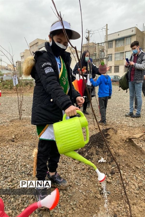 کاشت نهال ایثار به نیابت شهدا در روز شهدا