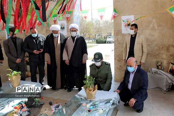 اردوی راهیان نور مجازی در بوستان شهدای گمنام قائمیه اسلامشهر