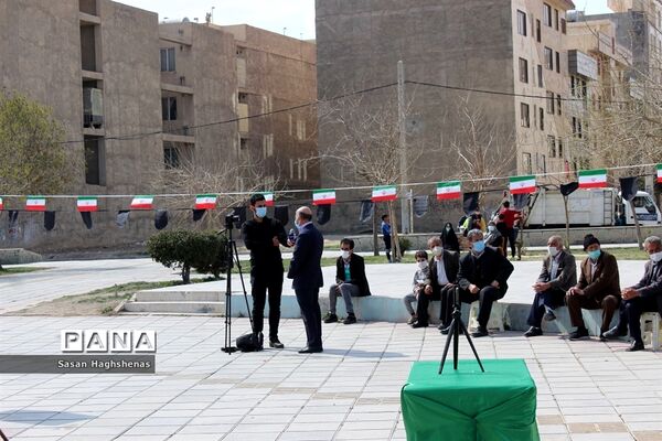 اردوی راهیان نور مجازی در بوستان شهدای گمنام قائمیه اسلامشهر