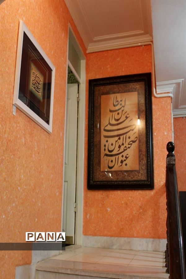 آثار خوشنویسی اساتید و هنرمندان شیرازی در نمایشگاه  بحر عشق در نی‌ریز