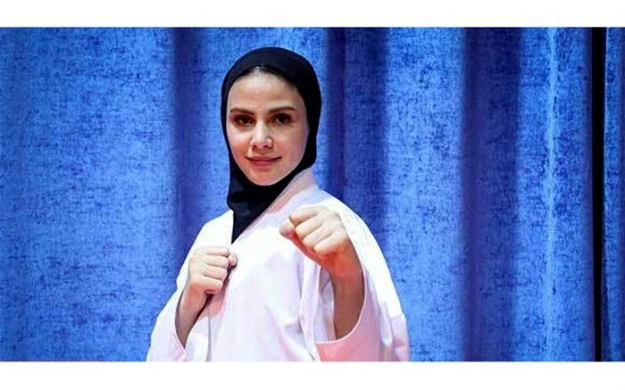 سارا بهمنیار به همراه تیم ملی عازم رقابت های لیگ کاراته وان استانبول شد