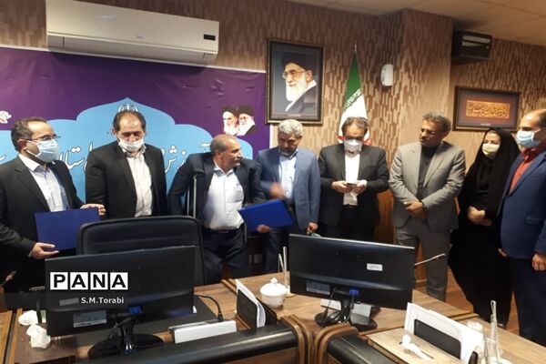آیین تکریم و معارفه ذیحساب اداره کل آموزش و پرورش فارس