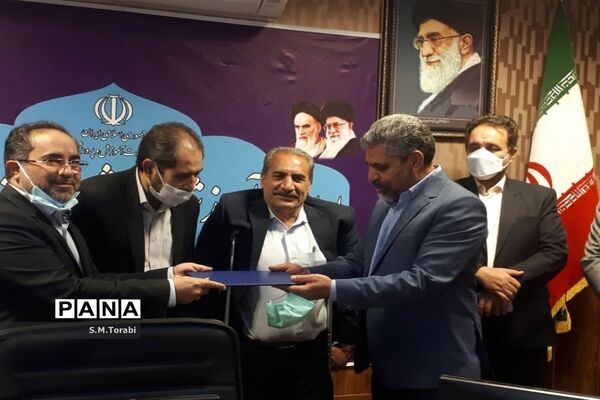 آیین تکریم و معارفه ذیحساب اداره کل آموزش و پرورش فارس