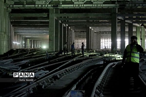 بازدید از نخستین پایانه زیر زمینی مترو