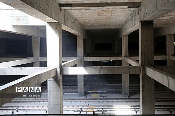 بازدید از نخستین پایانه زیر زمینی مترو