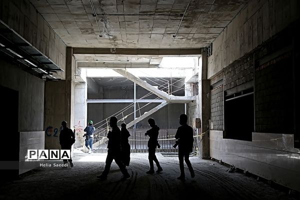 بازدید از نخستین پایانه زیر زمینی مترو