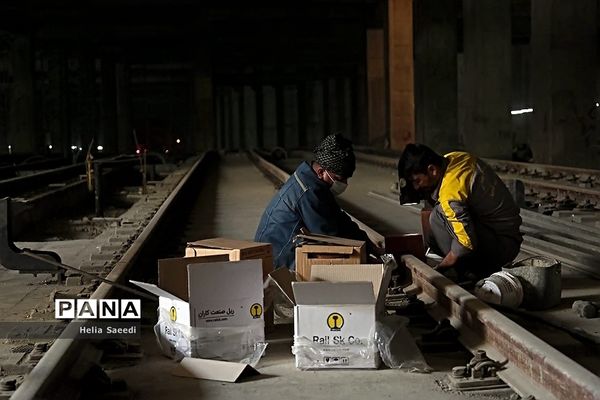 بازدید از نخستین پایانه زیر زمینی مترو