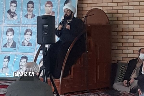 گرامیداشت روز شهید در مسجد ولیعصر(عج) بهشت‌زهرا تهران