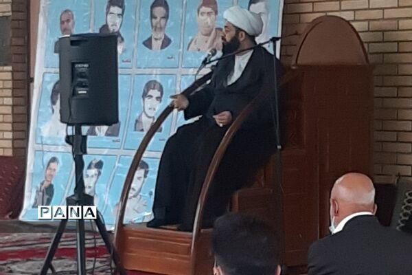 گرامیداشت روز شهید در مسجد ولیعصر(عج) بهشت‌زهرا تهران
