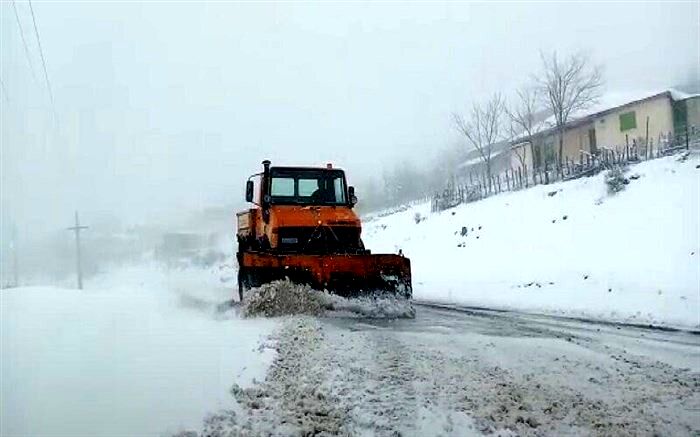 راهداری تالش از انسداد ۱۰ مسیر روستایی و کوهستانی خبر داد